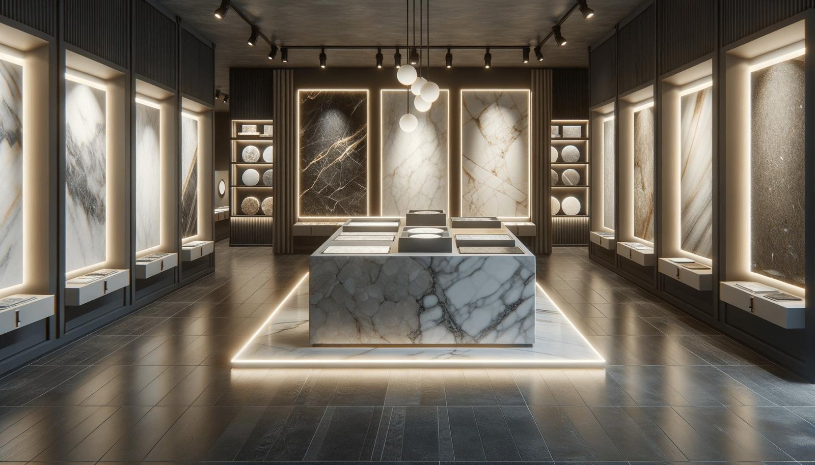 Black Marquina marble