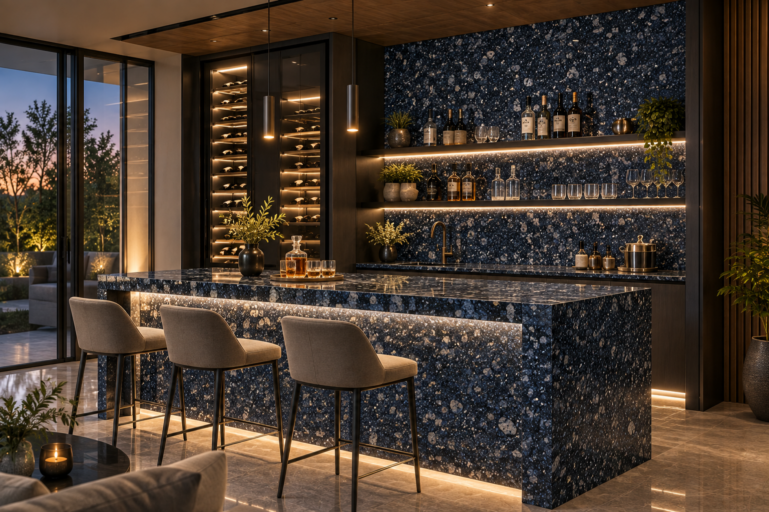 Sapphire Blue Granite